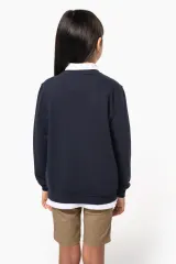 Sudadera cuello redondo infantil
