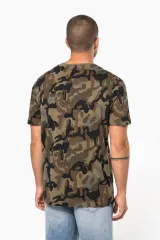 Camiseta camuflaje hombre