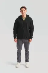 Sudadera Classic cremallera y capucha hombre (62-062-0)