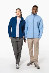 Chaqueta micropolar con cremallera mujer