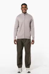 Chaqueta de punto con cremallera hombre