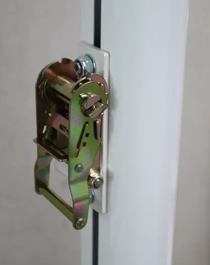 JUEGO POSTES VOLEIBOL FIJOS ALUMINIO Ø 90MM
