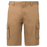 Bermuda multibolsillos hombre