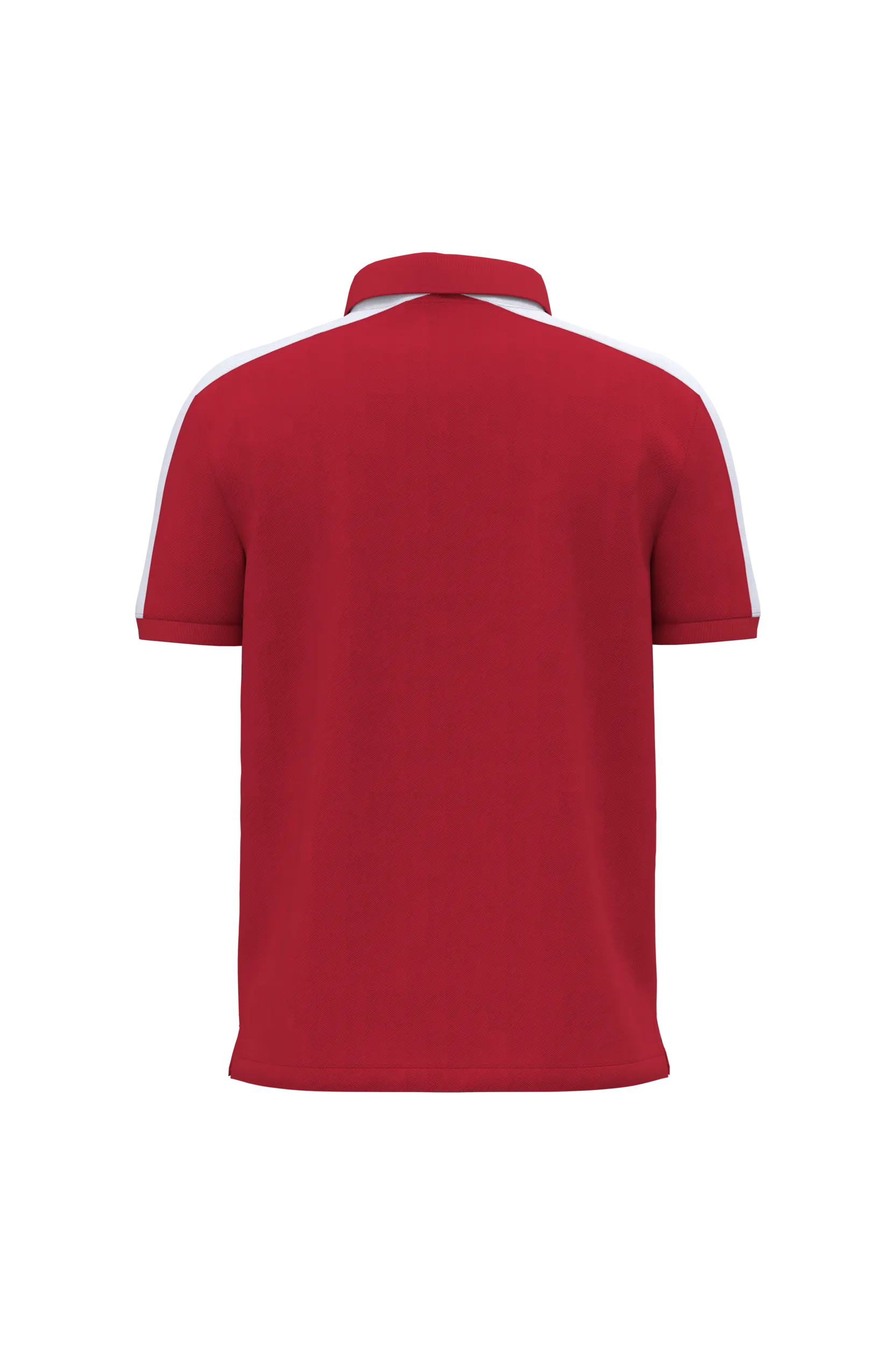 Polo de equipo bicolor unisex