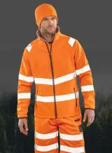 Chaqueta de seguridad softshell reciclada