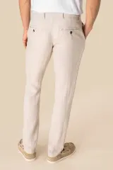 Pantalón lino hombre