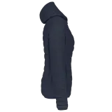 Chaqueta acolchada y ligera con capucha mujer