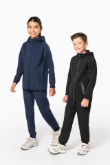 Chaqueta con capucha performance infantil