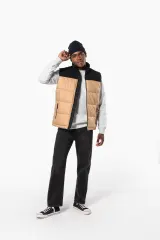 Chaleco acolchado bicolor unisex