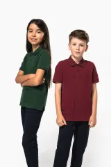 Polo de punto piqué Bio180 infantil