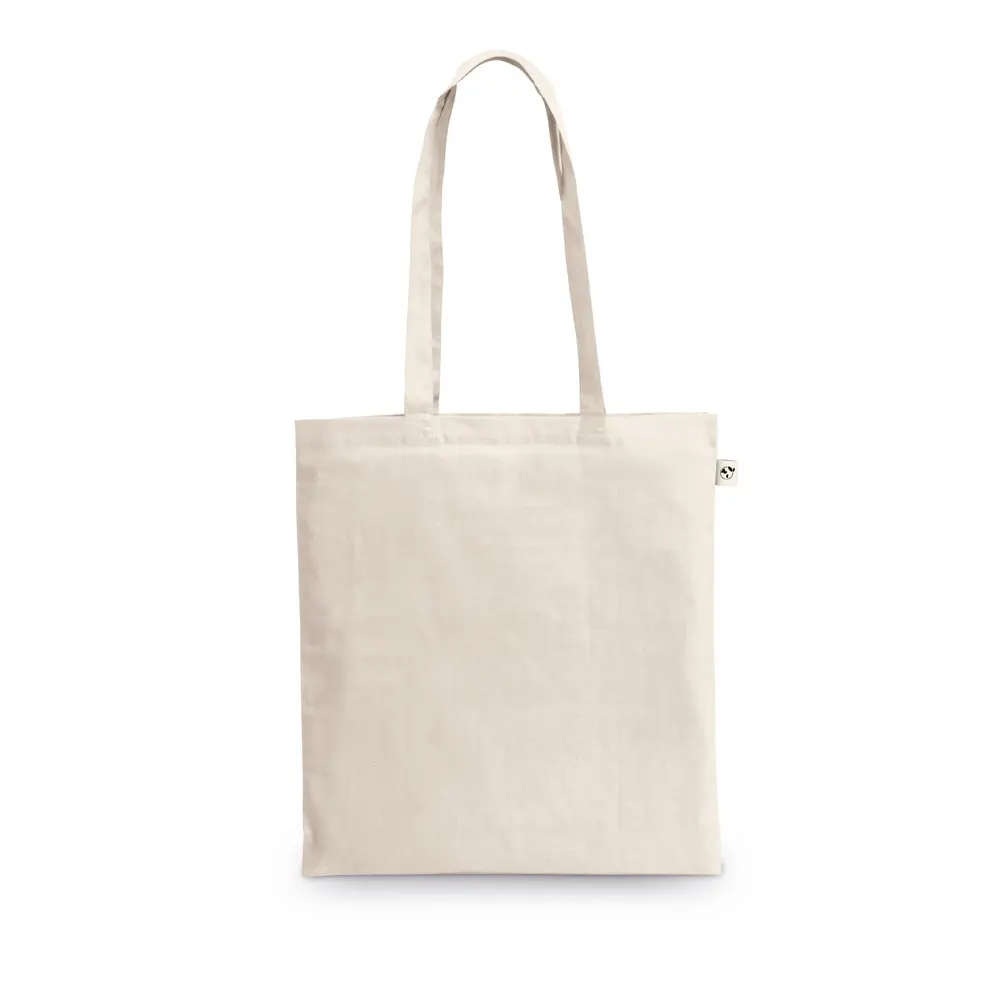 MEXICO. Bolsa fabricada en algodón reciclado (70%) y poliéster (30% rPET) (150 g/m²)