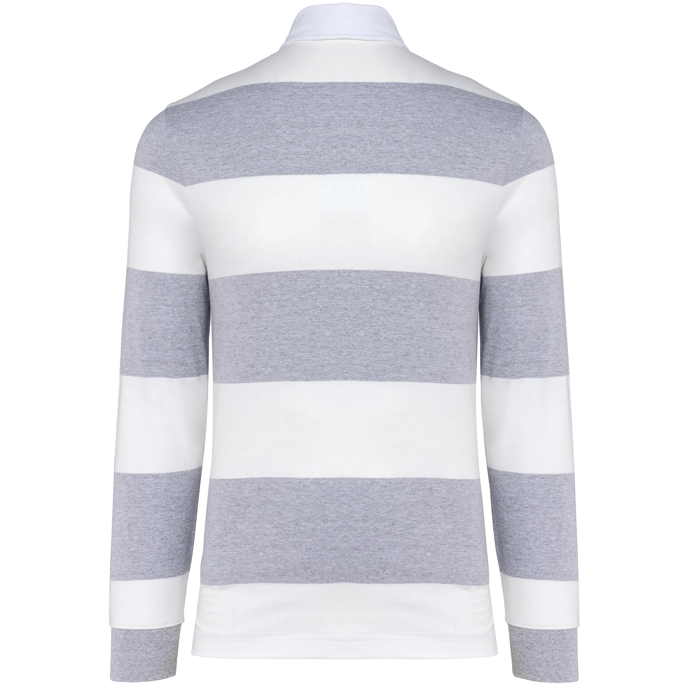 Polo a rayas manga larga unisex