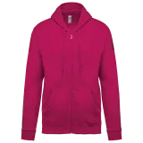Sudadera capucha y cremallera unisex