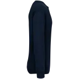 Sudadera ecorresponsable cuello redondo y hombros caídos French Terry unisex