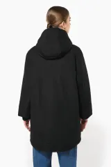 Parka con capucha reciclada unisex