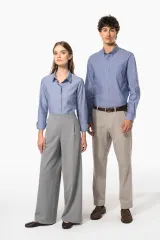 Camisa oxford manga larga hombre