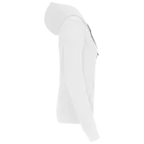 Sudadera capucha contrastada mujer