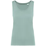 Camiseta de tirantes ecorresponsable mujer