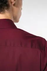 Camisa strech manga larga hombre