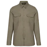 Camisa Safari manga larga hombre