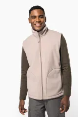 Chaleco micropolar hombre