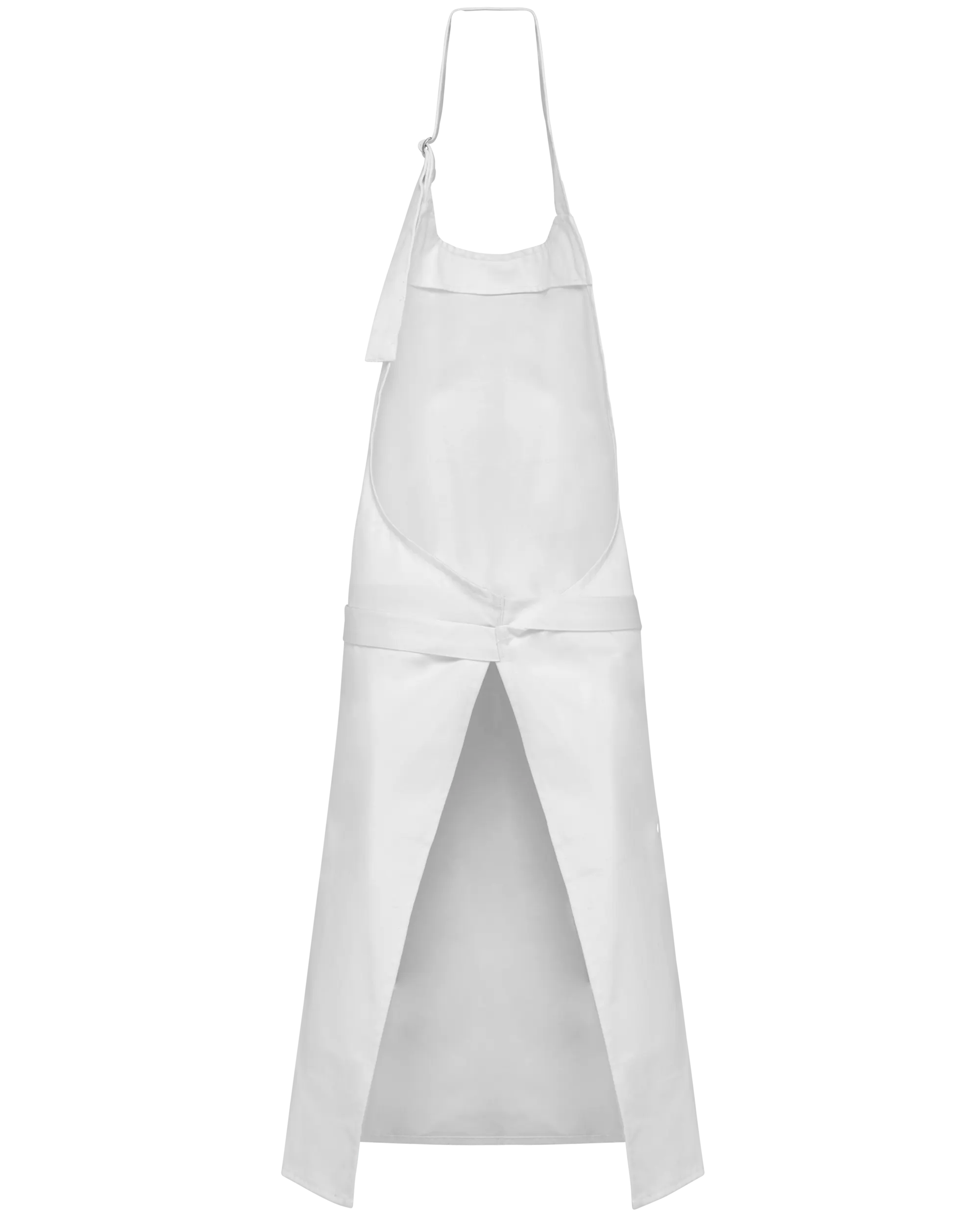 Delantal poliéster/algodón. Lavable a altas temperaturas
