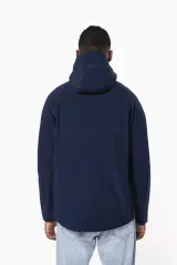 Chaqueta softshell con capucha extraíble hombre
