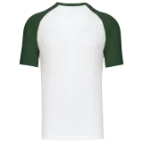 White / Forest Green