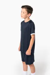 Pantalón corto multideporte de poliéster infantil