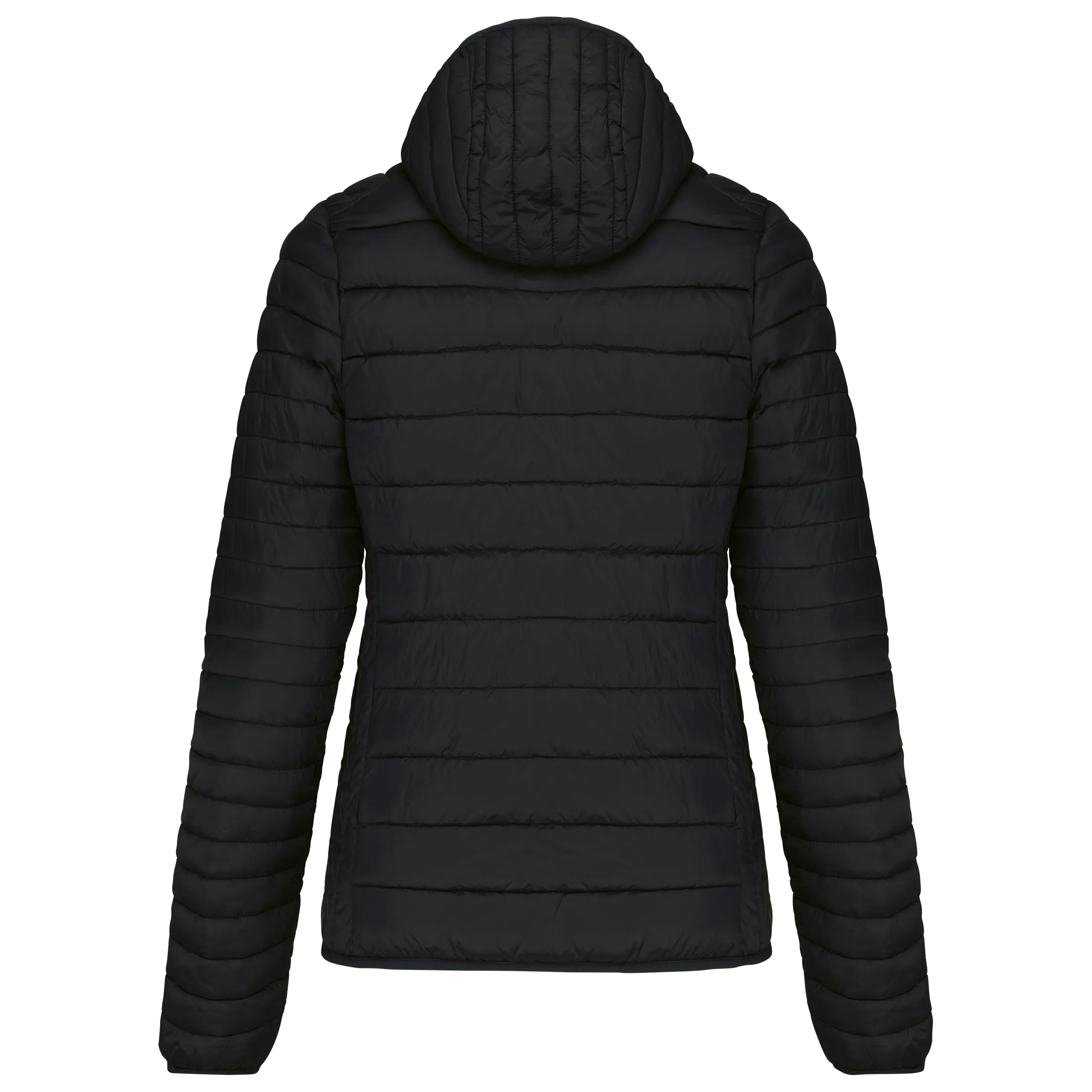 Chaqueta acolchada y ligera con capucha mujer