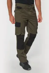 Pantalón de trabajo bicolor hombre