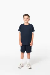 Pantalón corto multideporte de poliéster infantil