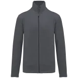 Chaqueta micropolar con cremallera hombre