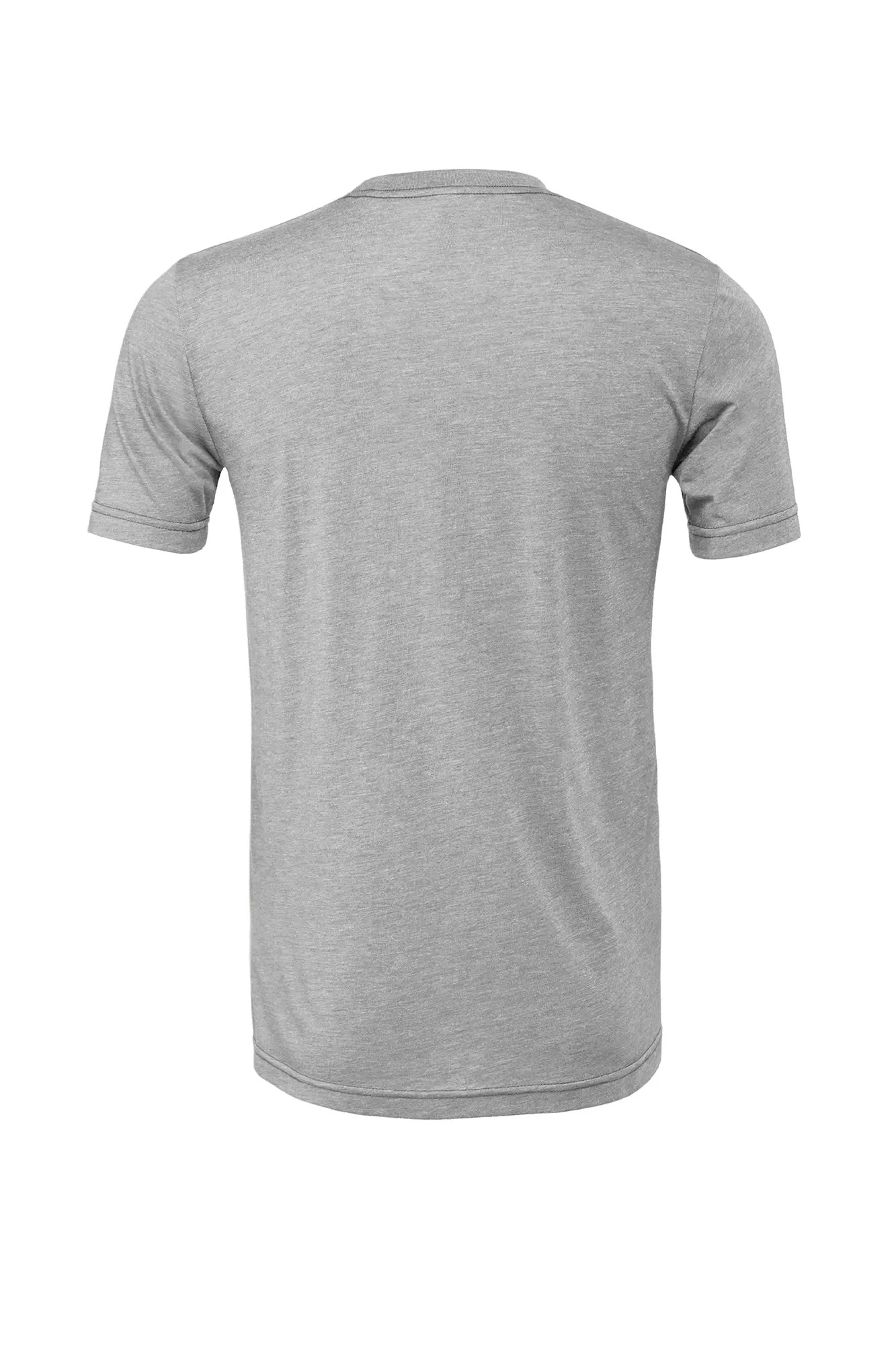 Camiseta cuello redondo hombre Heather