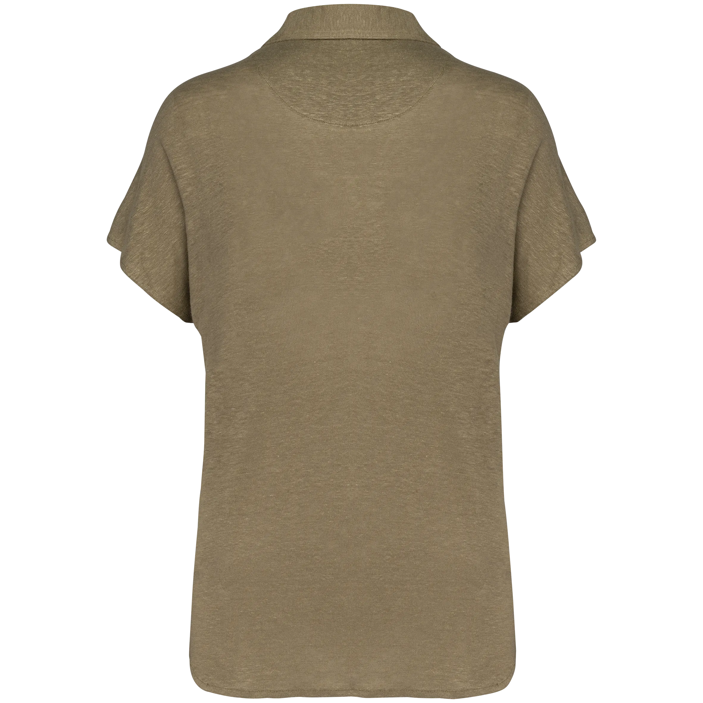 Polo de lino mujer
