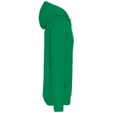 Sudadera capucha contrastada hombre