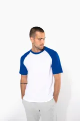 Baseball - camiseta bicolor manga corta hombre