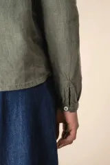 Blusa de lino mujer