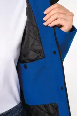 Parka softshell acolchada con capucha mujer
