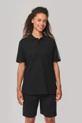 Polo de equipo bicolor unisex