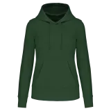 Sudadera capucha ecorresponsable mujer