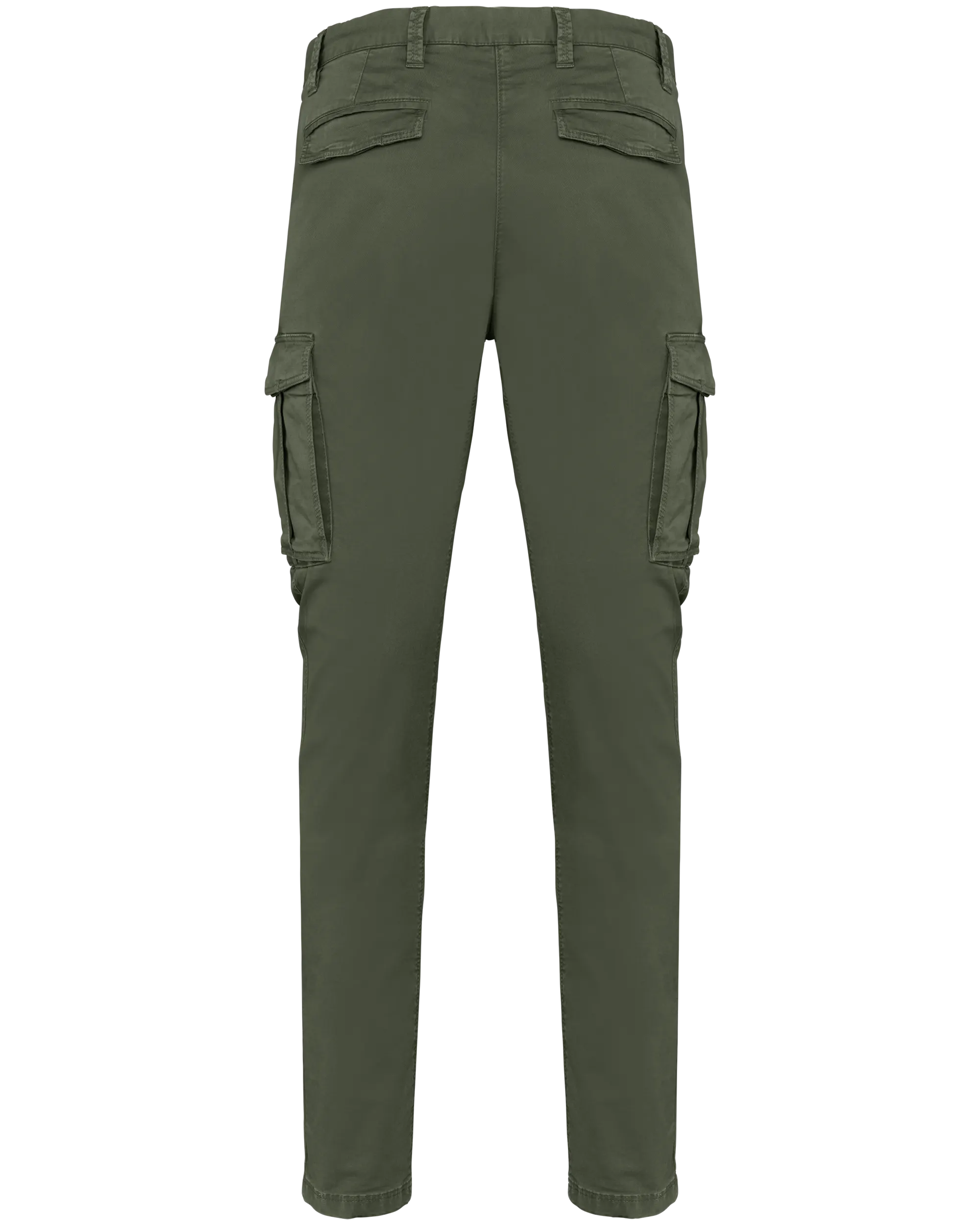Pantalón cargo ecorresponsable efecto lavado hombre