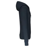 Sudadera con capucha y cremallera ecorresponsable hombre