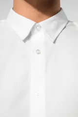 Camisa oxford de manga larga hombre