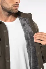 Sobrecamisa polar con forro de sherpa
