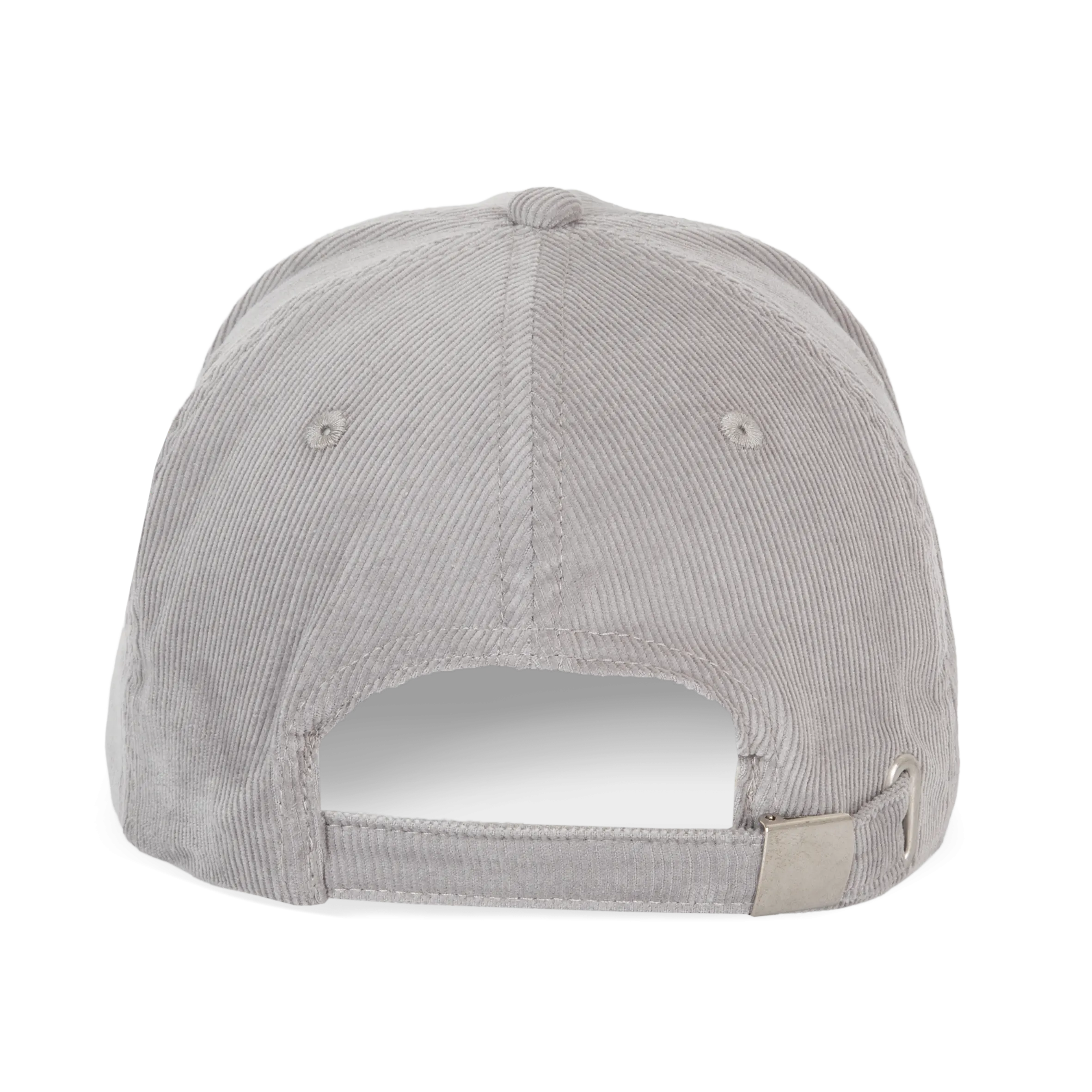 Gorra de terciopelo de perfil bajo