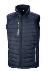 Chaleco Softshell Black Compass acolchado reciclado