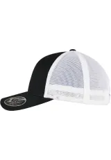 Gorra de rejilla bicolor