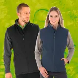 Chaleco softshell reciclado hombre