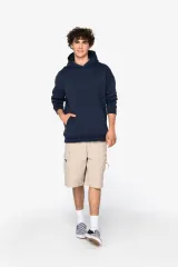 Sudadera ecorresponsable con capucha oversize unisex